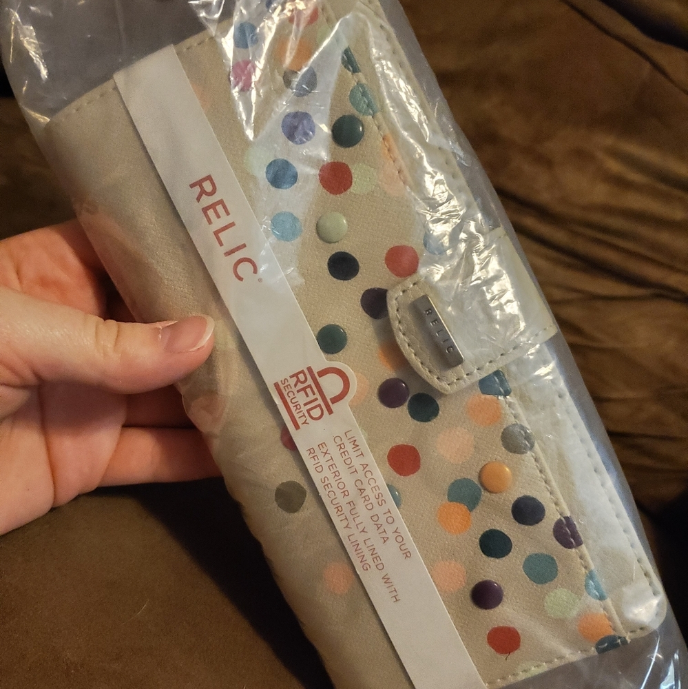 Relic Polka Dot Wallet